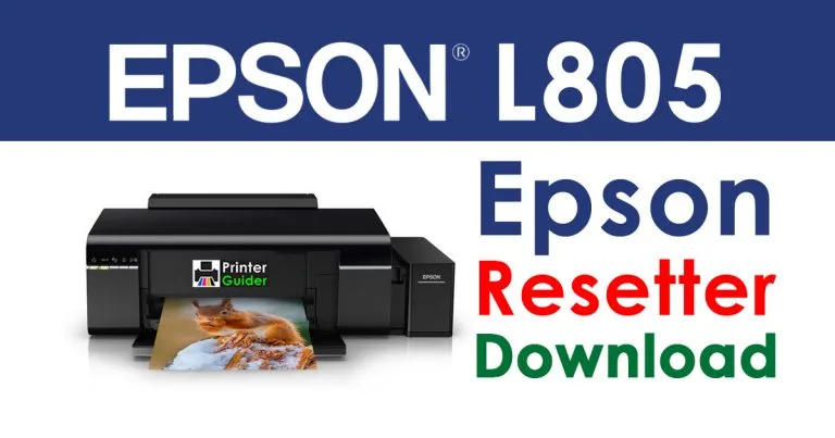 Resetter Epson L805
