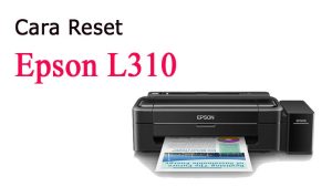 Reset Printer Epson L310