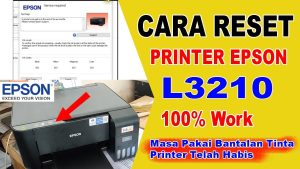 Cara Reset Printer Epson L3210