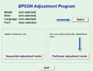 Reset Printer Epson L1218