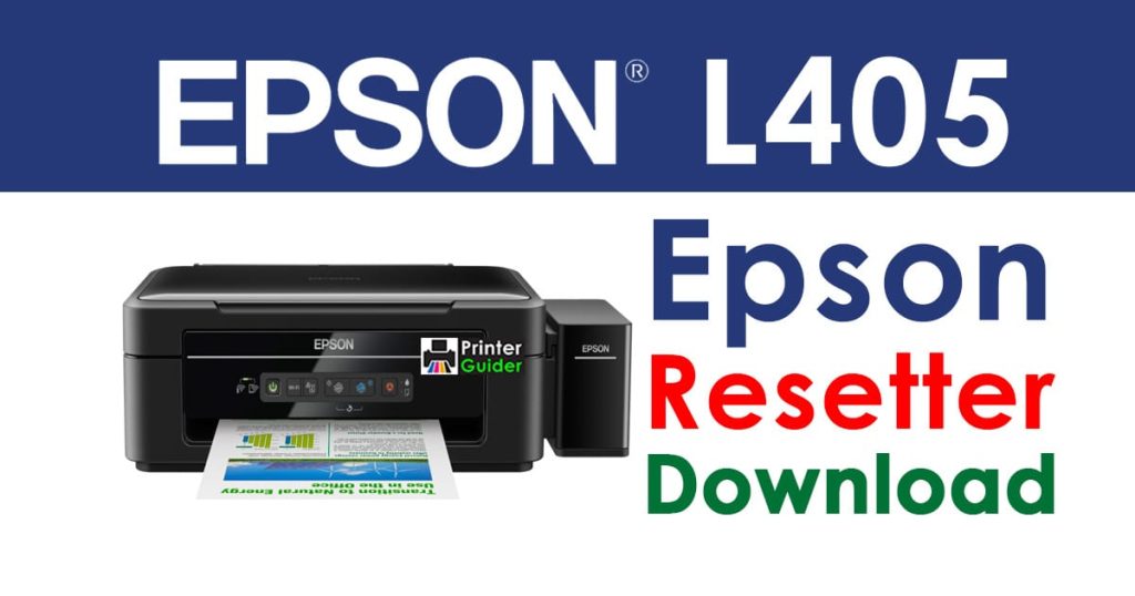 Reset Printer Epson L405