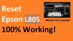Reset Printer Epson L805