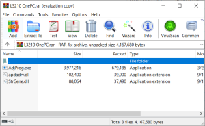 Reset Printer Epson L1218