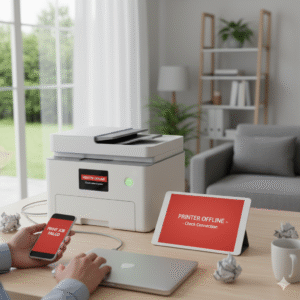 printer offline padahal nyala