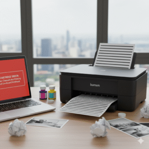 printer warna tidak keluar