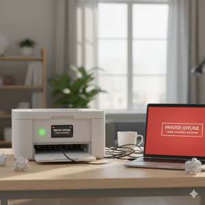 printer offline padahal nyala