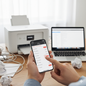 printer queue not clearing