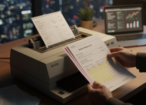 printer nota 3 rangkap