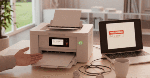 printer out of paper