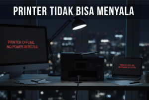 printer tidak bisa menyala
