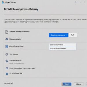 A screenshot of the Epson official support website showing the download section for the L3210 printer driver, with a mouse cursor hovering over the download button.