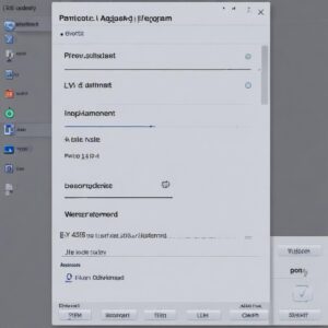A screenshot or illustration of the Epson L3210 Adjustment Program interface, specifically showing the