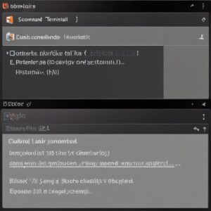 A split image: on one side, a command line terminal on Ubuntu showing successful driver installation commands (dpkg and apt-get -f); on the other side, the Ubuntu