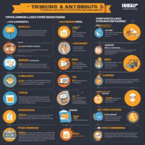 Infografis perbandingan antara membeli toner secara online dan dari distributor lokal, menampilkan ikon-ikon seperti keranjang belanja, truk pengiriman, toko fisik, dan jabat tangan.