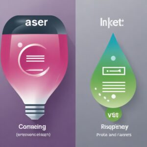 A comparison graphic showing icons for